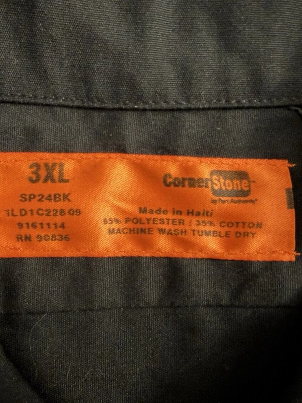 Rock Junction Bar Black Work Shirt Size 3XL Greenwich Rhode Island Music Club - Picture 8 of 8